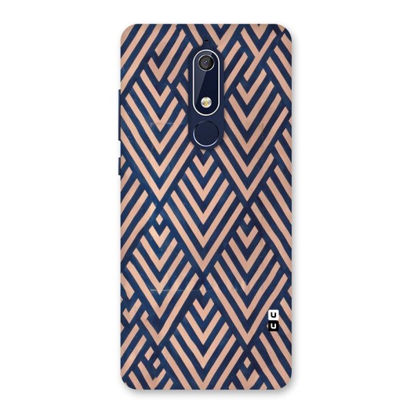 Diamond Blues Back Case for Nokia 5.1