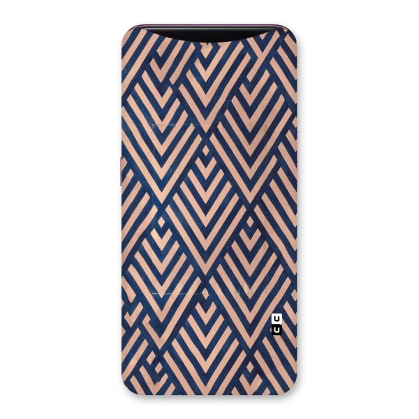 Diamond Blues Back Case for Oppo Find X