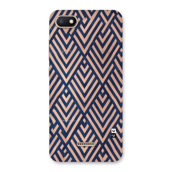 Diamond Blues Back Case for Redmi 6A