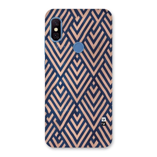 Diamond Blues Back Case for Redmi Note 6 Pro