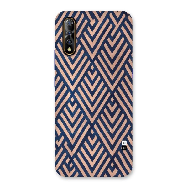 Diamond Blues Back Case for Vivo S1