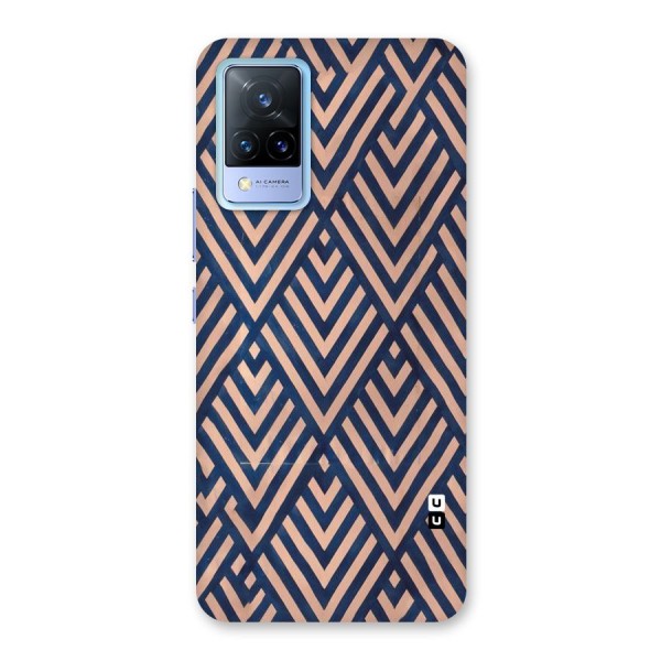 Diamond Blues Back Case for Vivo V21 5G