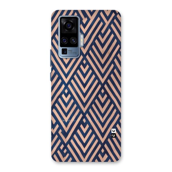 Diamond Blues Back Case for Vivo X50 Pro