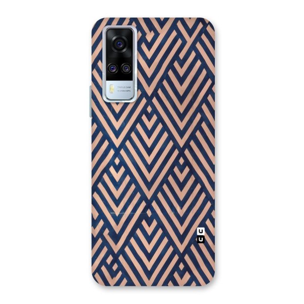 Diamond Blues Back Case for Vivo Y51A