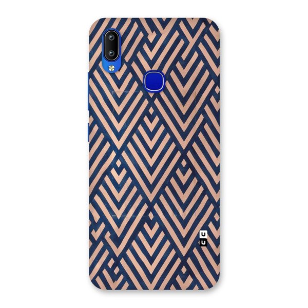 Diamond Blues Back Case for Vivo Y91