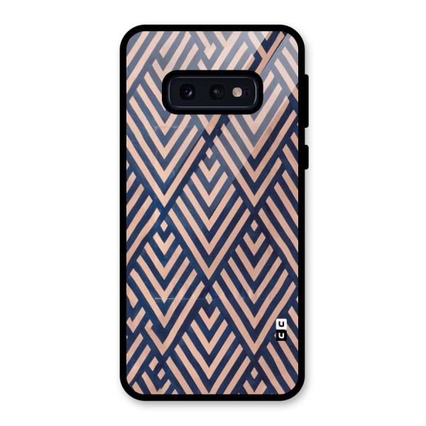 Diamond Blues Glass Back Case for Galaxy S10e