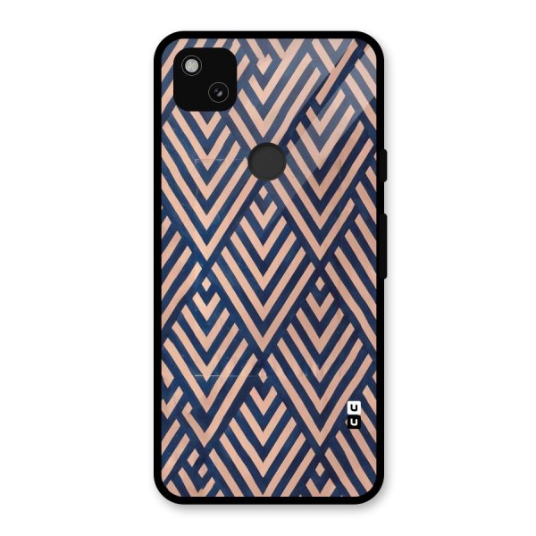 Diamond Blues Glass Back Case for Google Pixel 4a