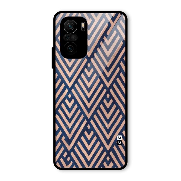 Diamond Blues Glass Back Case for Mi 11x