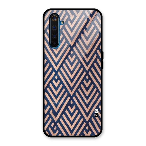 Diamond Blues Glass Back Case for Realme 6 Pro