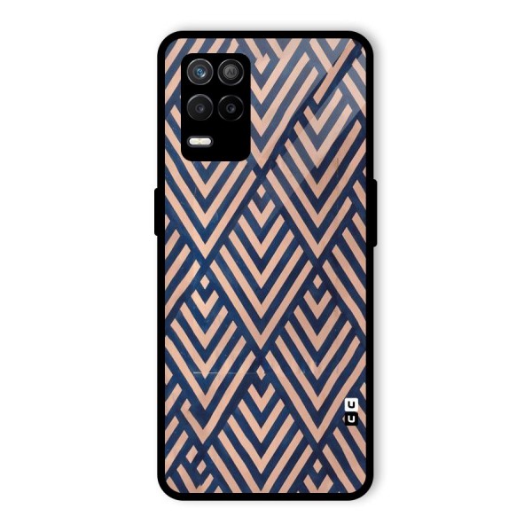 Diamond Blues Glass Back Case for Realme 9 5G