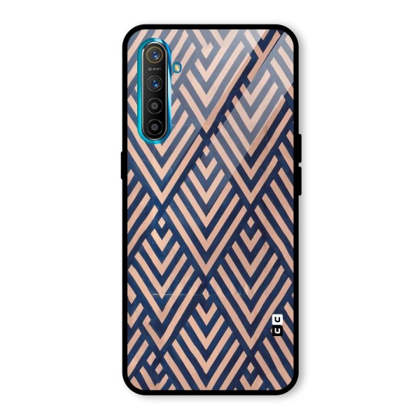 Diamond Blues Glass Back Case for Realme XT