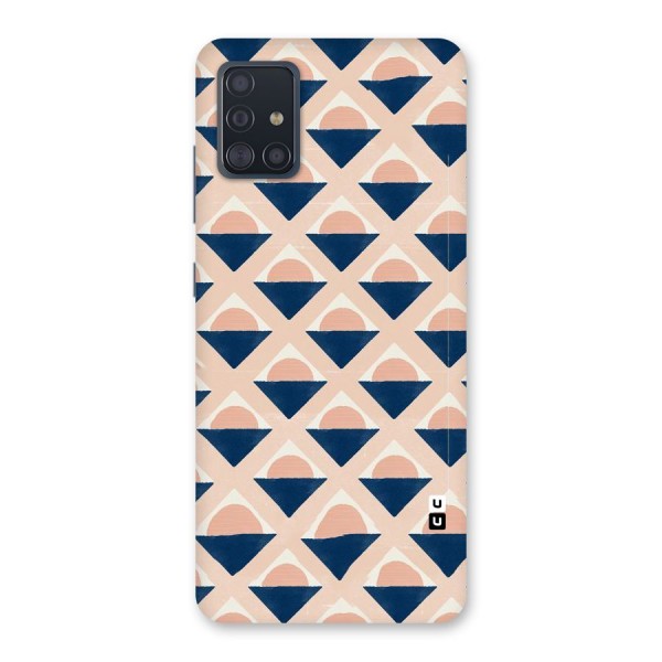 Diamond Circle Pattern Back Case for Galaxy A51