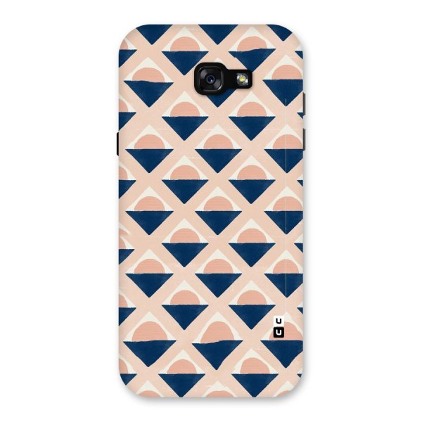 Diamond Circle Pattern Back Case for Galaxy A7 (2017)