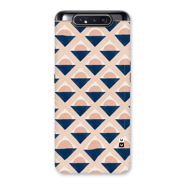 Diamond Circle Pattern Back Case for Galaxy A80