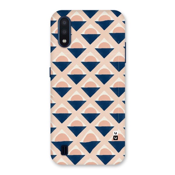 Diamond Circle Pattern Back Case for Galaxy M01