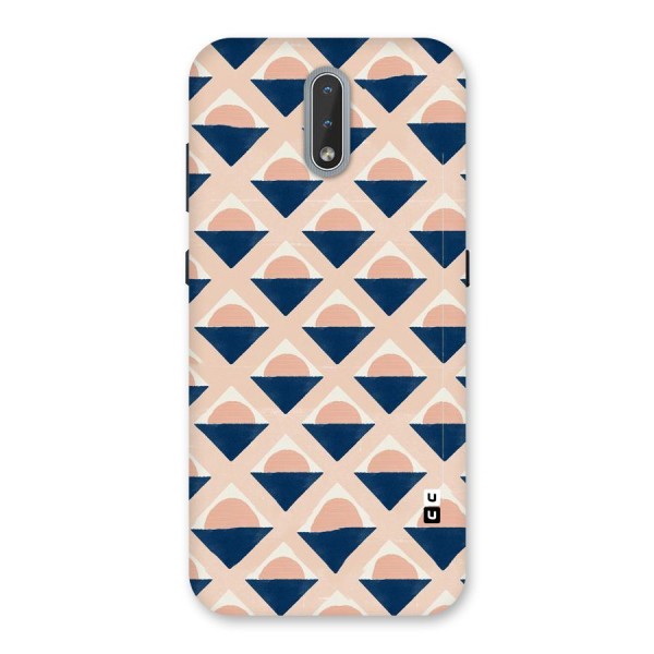 Diamond Circle Pattern Back Case for Nokia 2.3