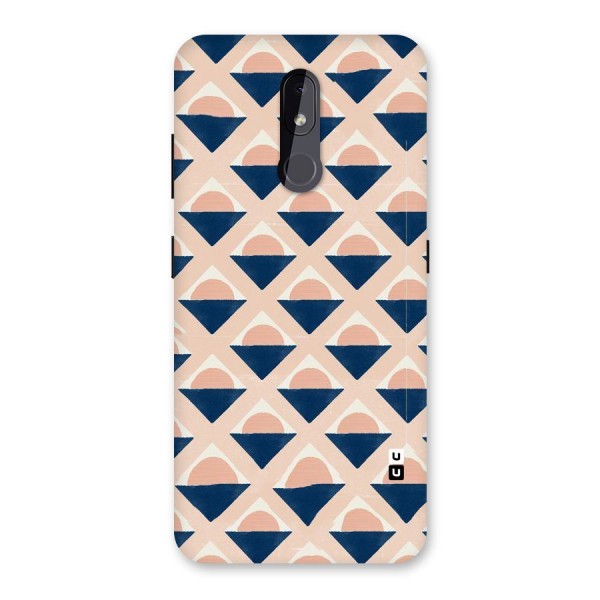 Diamond Circle Pattern Back Case for Nokia 3.2