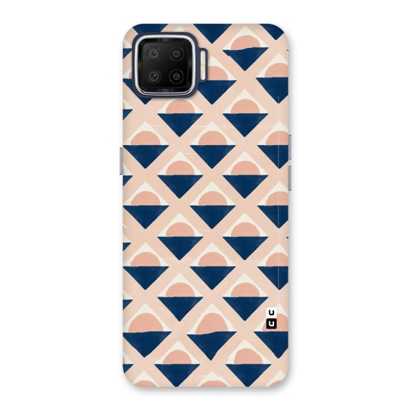 Diamond Circle Pattern Back Case for Oppo F17