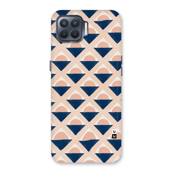 Diamond Circle Pattern Back Case for Oppo F17 Pro