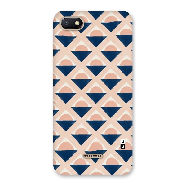 Diamond Circle Pattern Back Case for Redmi 6A