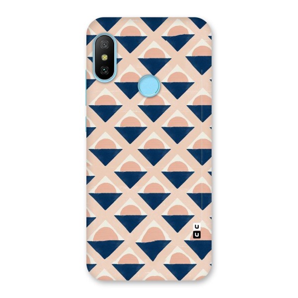 Diamond Circle Pattern Back Case for Redmi 6 Pro