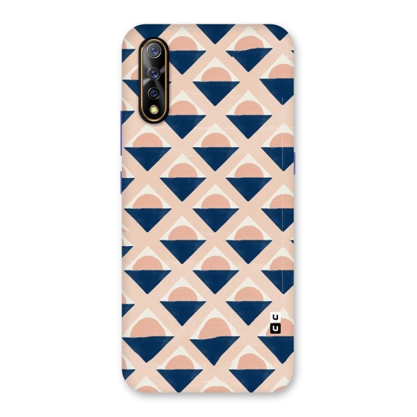 Diamond Circle Pattern Back Case for Vivo S1