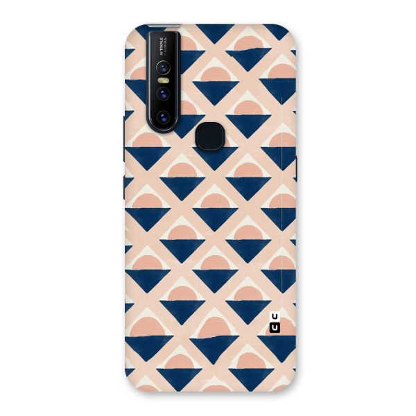 Diamond Circle Pattern Back Case for Vivo V15