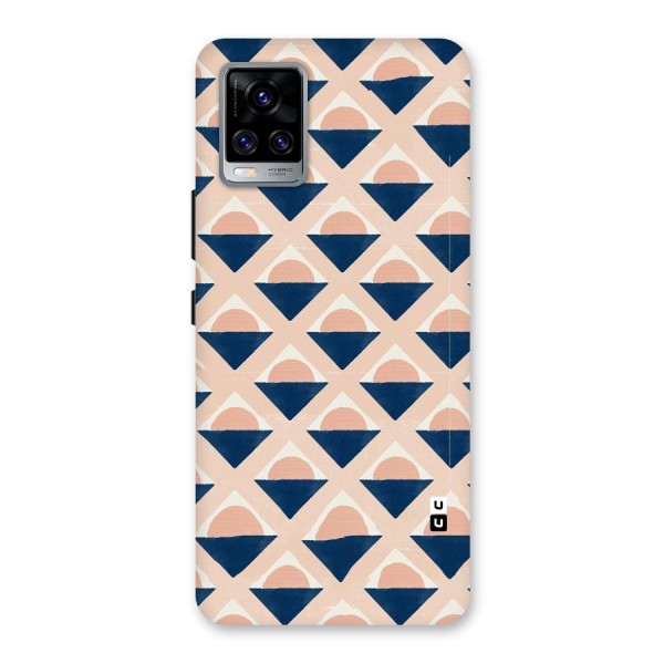 Diamond Circle Pattern Back Case for Vivo V20 Pro