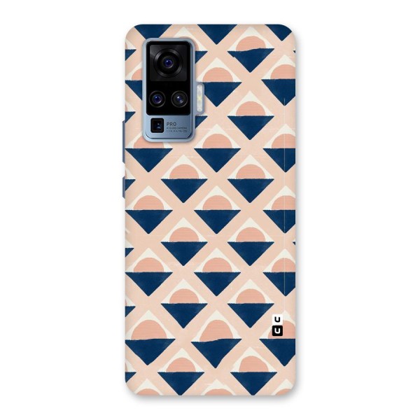 Diamond Circle Pattern Back Case for Vivo X50 Pro