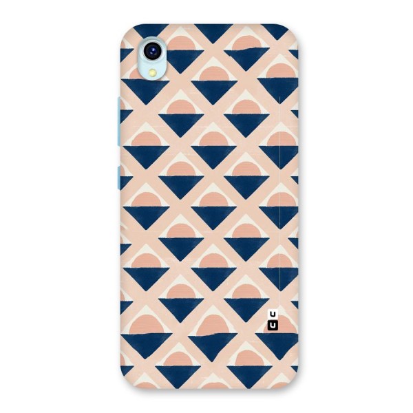 Diamond Circle Pattern Back Case for Vivo Y1s