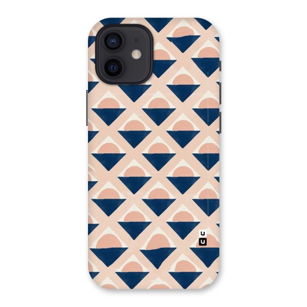 Diamond Circle Pattern Back Case for iPhone 12