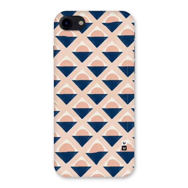 Diamond Circle Pattern Back Case for iPhone SE 2020