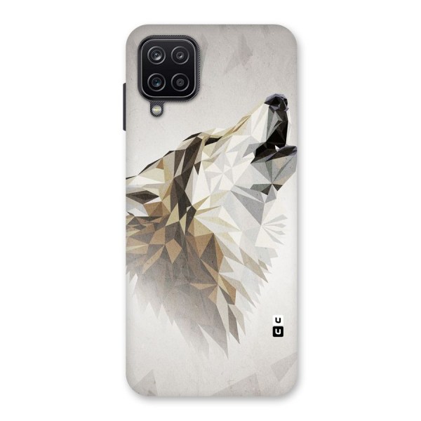 Diamond Wolf Back Case for Galaxy A12