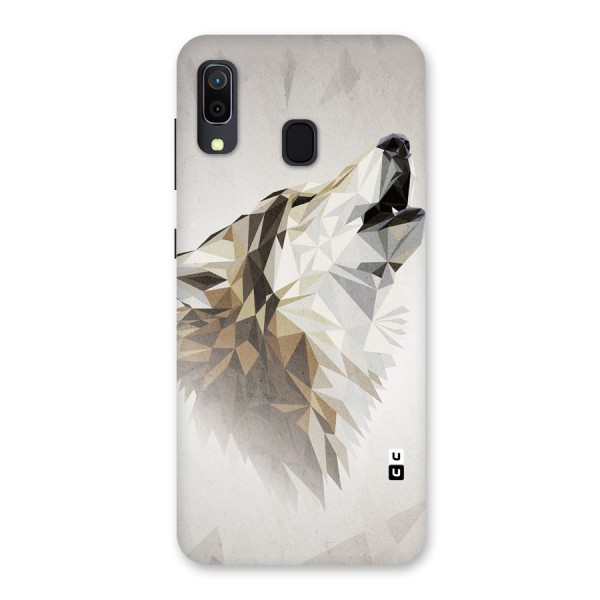 Diamond Wolf Back Case for Galaxy A30