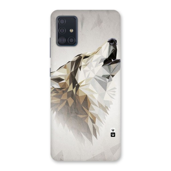 Diamond Wolf Back Case for Galaxy A51