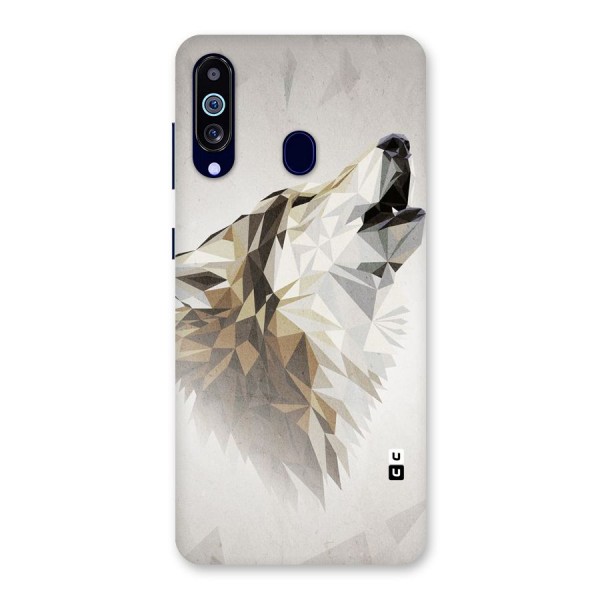 Diamond Wolf Back Case for Galaxy A60