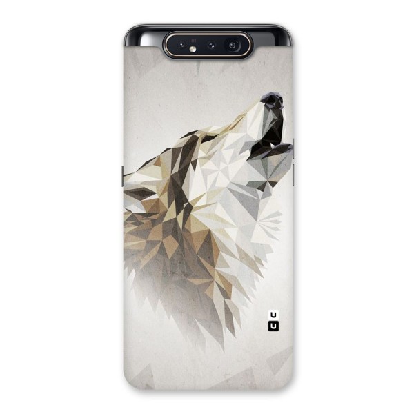 Diamond Wolf Back Case for Galaxy A80