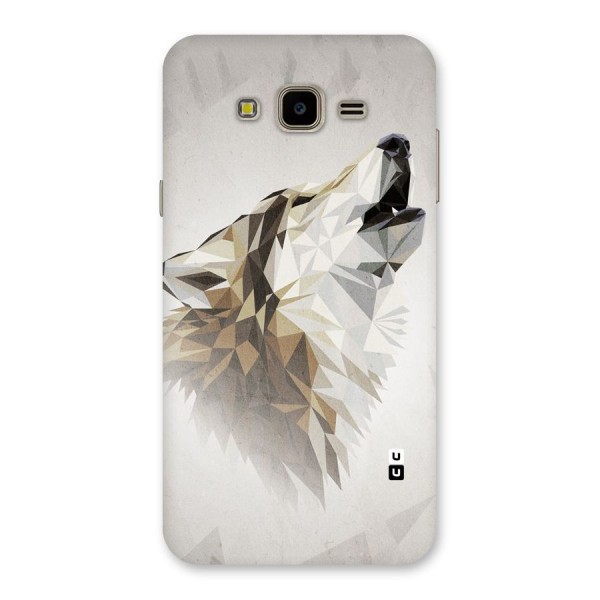 Diamond Wolf Back Case for Galaxy J7 Nxt