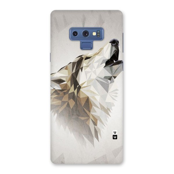 Diamond Wolf Back Case for Galaxy Note 9