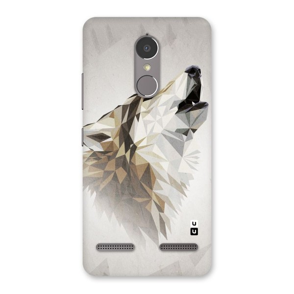 Diamond Wolf Back Case for Lenovo K6 Power