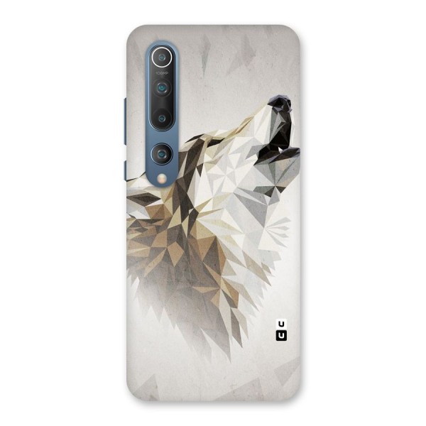 Diamond Wolf Back Case for Mi 10