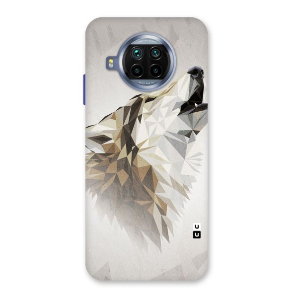 Diamond Wolf Back Case for Mi 10i