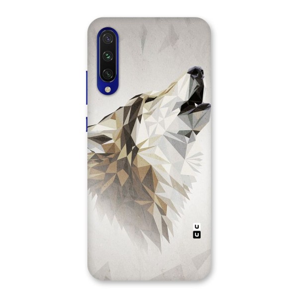 Diamond Wolf Back Case for Mi A3