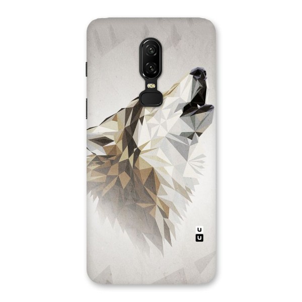 Diamond Wolf Back Case for OnePlus 6