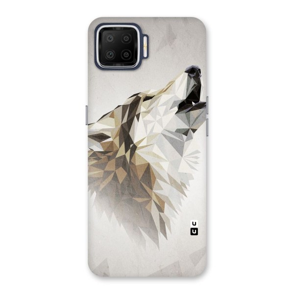 Diamond Wolf Back Case for Oppo F17