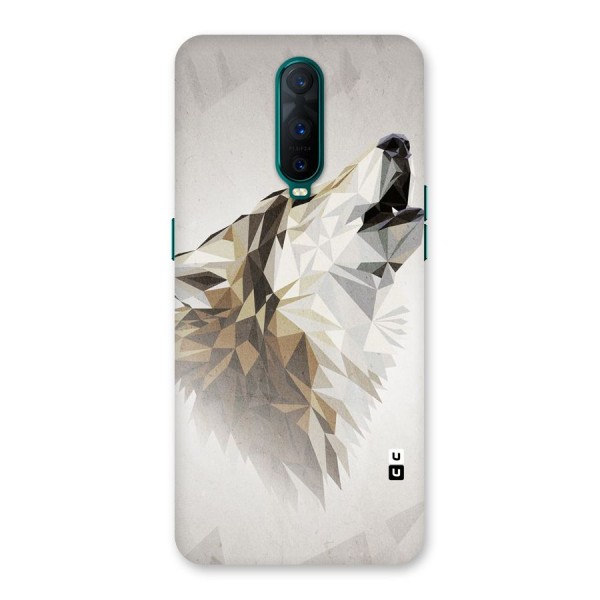 Diamond Wolf Back Case for Oppo R17 Pro