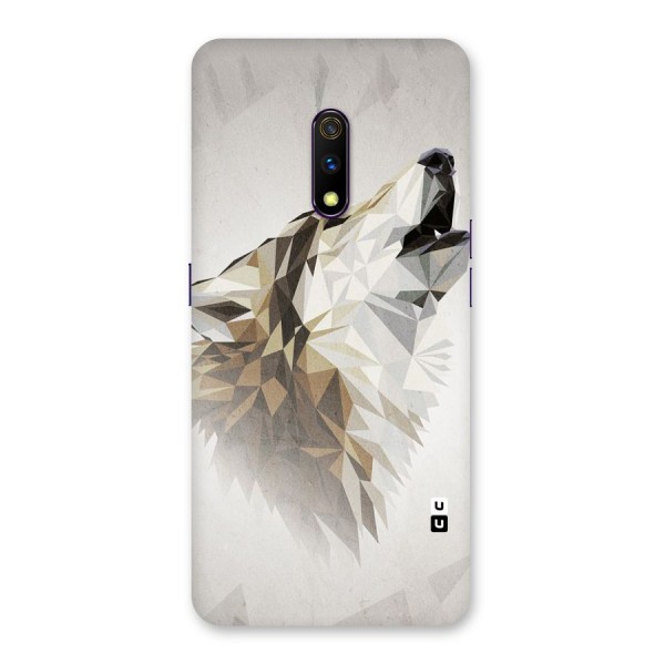 Diamond Wolf Back Case for Realme X