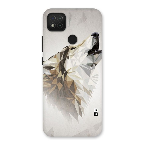 Diamond Wolf Back Case for Redmi 9C