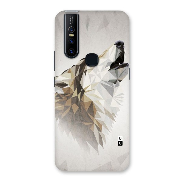 Diamond Wolf Back Case for Vivo V15