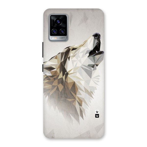 Diamond Wolf Back Case for Vivo V20 Pro